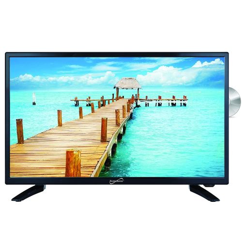 Supersonic 24" 12 Volt AC/DC LED HDTV with DVD Player, USB, SD Card Reader and HDMI Supersonic 24" 12 Volt AC/DC LED HDTV with DVD Player, USB, SD Card Reader and HDMI